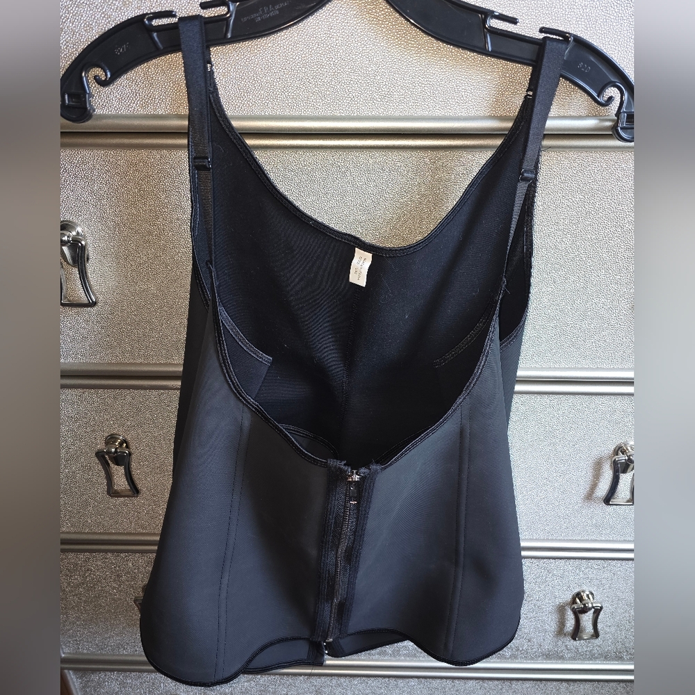 Black Waist Trainer Corset 5X